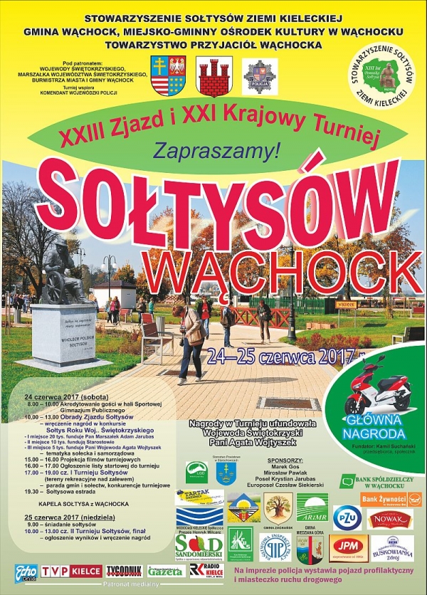 Zjazd i Turniej Sołtysów w Wąchocku
