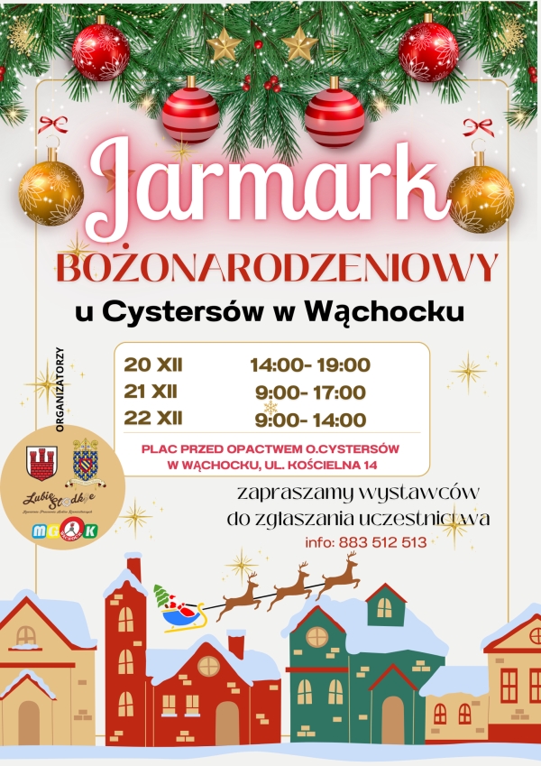 Jarmark Bożonarodzeniowy u Cystersów w Wachocku