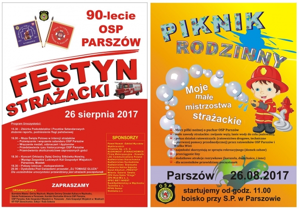 90-lecie OSP Parszów i festyn rodzinny