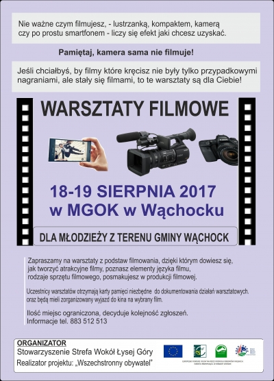 Warsztaty filmowe w MGOK