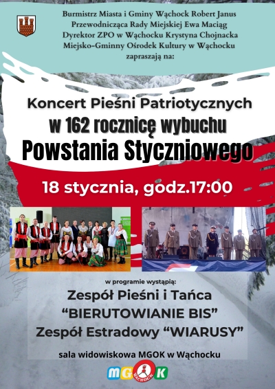 Koncert pieśni patriotycznych