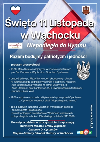 Święto Niepodległości w Wąchocku